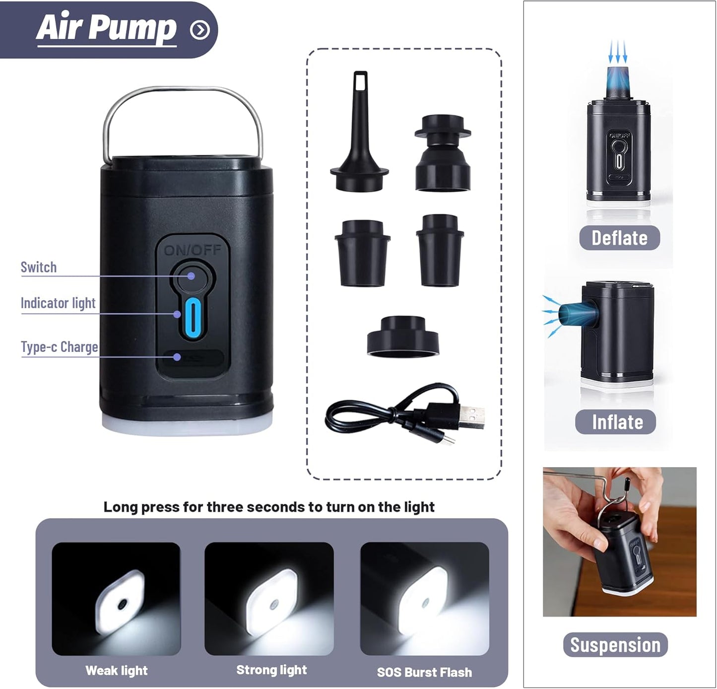 TK Vacuum Compression Backpack ( including Air Pump )